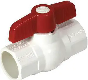 NDS E1410-05 Ball Valve,PVC Body,1/2" Pipe Sz