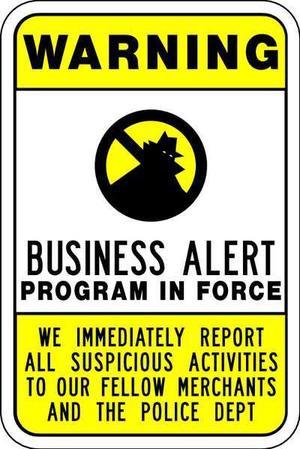 LYLE CW-013-18HA Traffic Sign,24 x 18In,YEL and BK/WHT