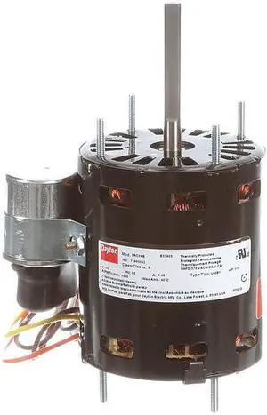 DAYTON 71903592M HVAC Motor,1/10 HP,1550 rpm,115V,3.3