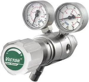 VICTOR 4000-0058 Regulators,Cylinder,Two Stages,CGA 320