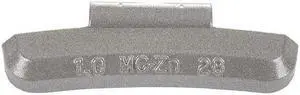 PERFECT EQUIPMENT MC075Z Wheel Weight,MCZ Srs,0.75 Oz.,PK25