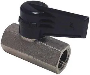 LEGRIS 0492 10 21 1/2" FNPT Nickel Brass Ball Valve Inline