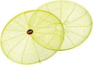 DAYTON 1VCH7 Fan Guard For 30 in Blade Dia, Polyester Powder Coated, Steel,