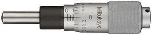 MITUTOYO 148-811 Micrometer Head,0 to 1/2" Range,Steel