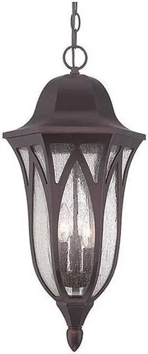 ACCLAIM LIGHTING 39826ABZ Hanging Light,3-Light,Arch. Bronze ACCLAIM LIGHTING 39826ABZ Hanging Light,3-Light,Arch. Bronze