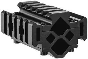 Double Rifle Barrel Mount Tri-Rail 5 Sections Double Rifle Barrel Mount Tri-Rail 5 Sections