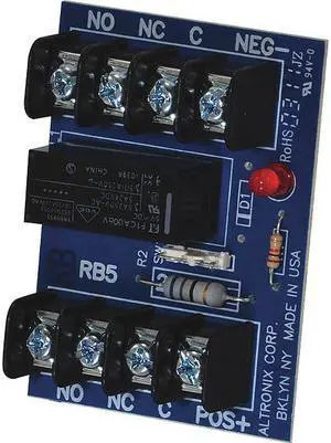 Altronix RB5 Relay - 6-12VDC @5A DPDT