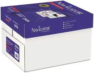 NAVIGATOR NMP1724 Paper,24lb.,97Br,11"x17",BrightWhite,PK5 NAVIGATOR NMP1724 Paper,24lb.,97Br,11"x17",BrightWhite,PK5