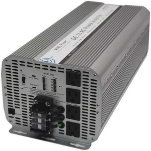 aims power 8000 watt dc to ac power inverter, 8000w max continuous power, 16000w surge peak power, over temperature led indicator, over load led indicator, ac direct connect terminal block, on/off aims power 8000 watt dc to ac power inverter, 8000w max continuous power, 16000w surge peak power, over temperature led indicator, over load led indicator, ac direct connect terminal block, on/off