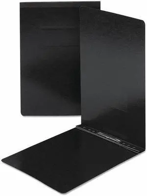 Smead End Opening PressGuard Report Cover Prong Fastener Legal Black 81132