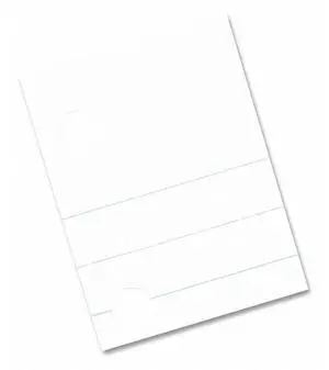 Pacon Essay/Composition Paper, 3/8" Rule, 8 x 10-1/2, White, 500 Sheets per Ream