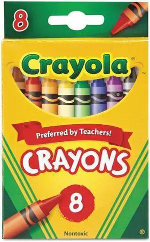 Crayola Crayons-8/Pkg Crayola Crayons-8/Pkg