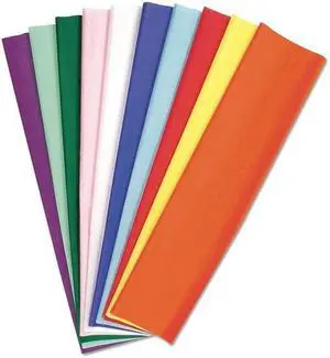 Pacon Kolorfast Tissue Assortment 10 lbs. 20 x 30 10 Assorted Colors 100 Sheets