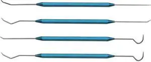MOODY TOOL 55-1945 Double End Probe Set,25mm,4Pc