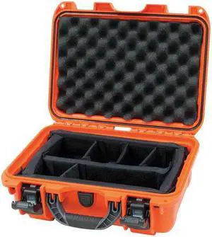Nanuk 915-2003 Hard Plastic Waterproof Case w/padded divider, Interior (L x W x H): 13.8 in x 9.3 in x 6.2 in (915-2003)