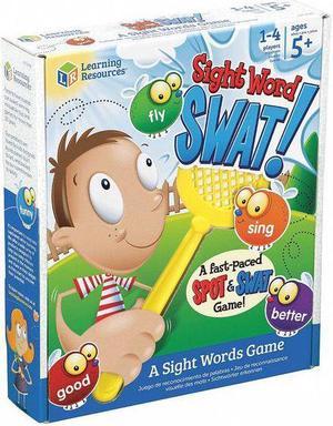 Learning Resources LER8598 Sight Words Swat A Sight Words Game