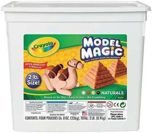 Model Magic Modeling Compound, Assorted Natural Colors, 2 lbs. 23-2412