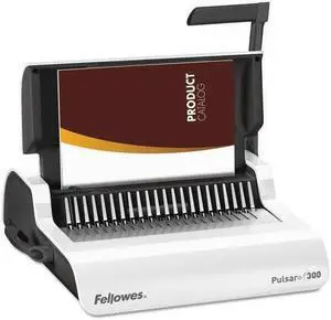Fellowes Inc. Pulsar Manual Comb Binding System, White Pulsar Manual Comb Binding System