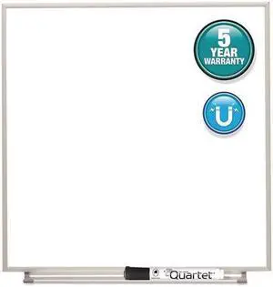 Quartet Matrix Magnetic Boards Painted Steel 16 x 16 White Aluminum Frame M1616