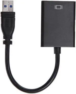 AY17A USB 3.0 to HDMI Converter Cable Display Graphic Adapter fr HDTV HD 1080P without Audio Support for Windows 7/8/10 PC