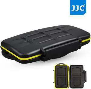 JJC MC-CF4 Water-resistant Holder Storage CF CompactFlash Memory Card Case For 4 PCS CompactFlash (CF)