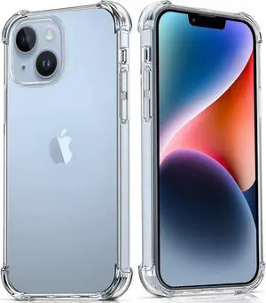 Alpha Digital Crystal Clear Case for iPhone 14 Plus