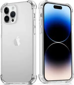 Alpha Digital Crystal Clear Case for iPhone 14 Pro Max