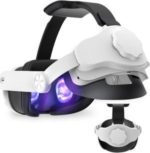 ALPHA DIGITAL Head Strap with 6000mAh Battery, for Quest 3, Extended 4 Hrs of Playtime, Fast Charging VR Power, Elite Strap Replacement for Enhanced Comfort, Adjustable Headstrap