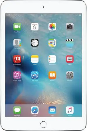 Apple iPad Mini 4 MK9P2LL/A 7.9-Inch, 128GB, Wi-Fi, iOS 9, Silver - 4th Ge