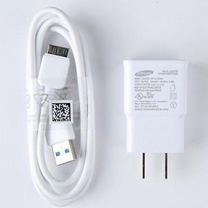 Samsung USB 3.0 Sync Transfer and Charge 3 Feet Cable + Travel Wall Charger (White)