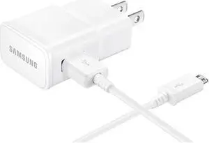 Samsung EP-TA10JWE Travel Charger & Micro-USB Charge Cable 4 Feet (4 Pack)