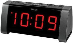 Timex T235BYC AM/FM Dual Alarm Clock Radio - Black