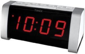 Timex T235WY AM/FM Dual Alarm Clock Radio - White