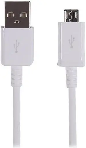 LG Original Micro USB Data Charge Cable For LG G5, G4, G3, G2 (White) (4 Pack)