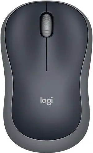 Logitech M185 Compact Wireless Mouse - Designed for Laptops (Swift Gray) (NO USB)(25PK)