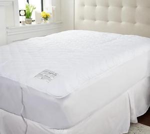 Home Reflections Quilted Heated Mattress Pad-(Queen)