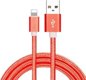 General 6' Lightning Cable (Red)