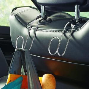 High Road CarHooks Set of 4 Seat Hangers Chrome
