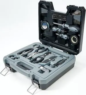 Power 102-piece Tool set with Storage Case Graphite Grey