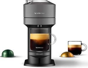 Refurbished Nespresso Vertuo Next Coffee and Espresso Machine by DeLonghi1100 Milliliters Dark Grey