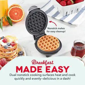 Dash Mini Pizzelle Makers for Individual Waffles Hash Browns, Keto Chaffles with Easy to Clean, Non-Stick Surfaces (Metallic Holiday Red) Dash Mini Pizzelle Makers for Individual Waffles Hash Browns, Keto Chaffles with Easy to Clean, Non-Stick Surfaces (Metallic Holiday Red)