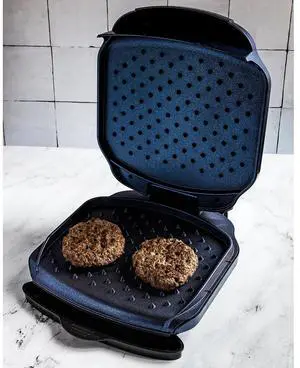 Granitestone Electric Grill Non-Stick Spike Express Electric Grill with Titanium Diamond Coating-Grills Food Grills 30% Faster