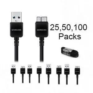 Samsung USB 3.0 Sync Transfer and Charge Cable (5 Feet) Black - ET-DQ11Y1BE