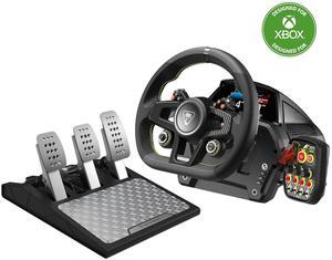 Turtle Beach - VelocityOne Race Wheel & Pedal System for Xbox Series X|S, Windows PCs  Force Feedback, & Three Pedals - Black
