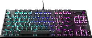 Turtle Beach - Vulcan TKL Wired Mechanical TITAN Linear Switch Gaming Keyboard with Per-key AIMO RGB Lighting - Black