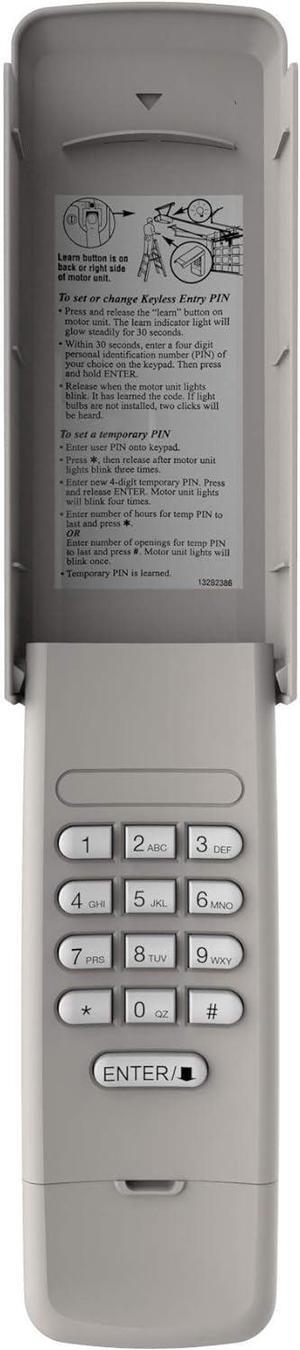 Craftsman CMXZDCG440 Garage Door Wireless Keypad, Gray