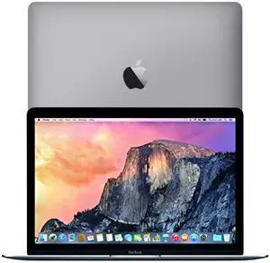 Apple MacBook 12" Display 1.1 GHz M Dual-Core 8GB Memory 256GB Hard Drive Retina Laptop (Space Gray) MJY32LL/A
