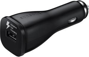Samsung Galaxy S6 S6 Edge S7 S7 Edge Note 4 Note 5 Fast Charge Car Charger - Black - EP-LN915UBE