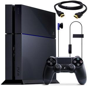 Sony Black PlayStation 4 500GB Hard Drive Next Gen, Blu-ray Player, Wireless Dualshock Control, HDMI Gaming Console - Destiny Bundle - Refurbished