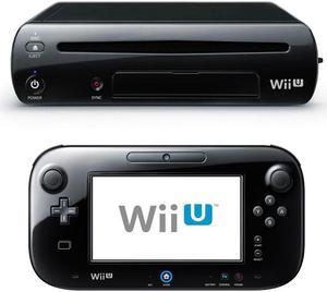 Nintendo Wii U Black Next Gen Gaming Console & Game Pad - 32GB HD Deluxe Set